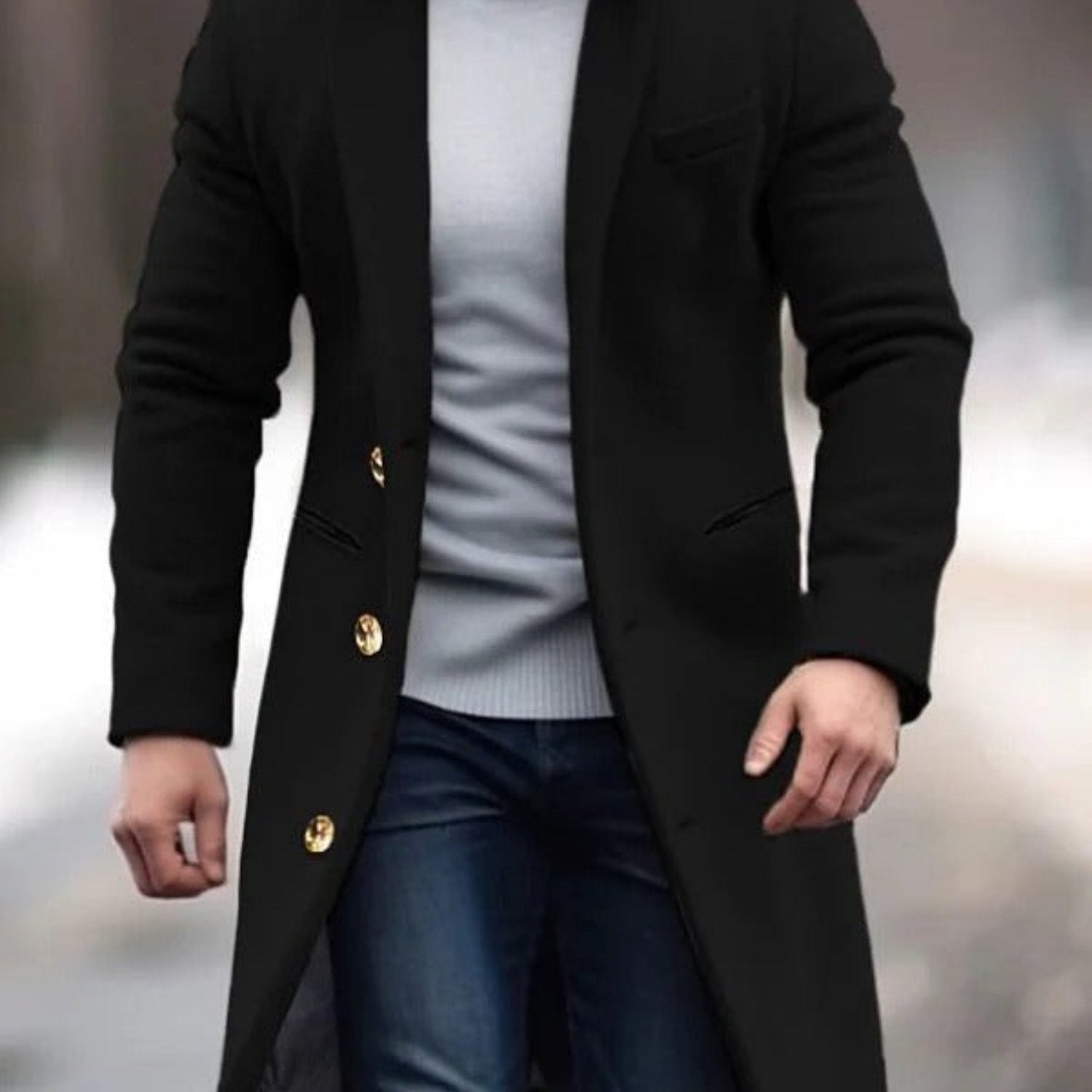 Nicholas Long Wool Coat