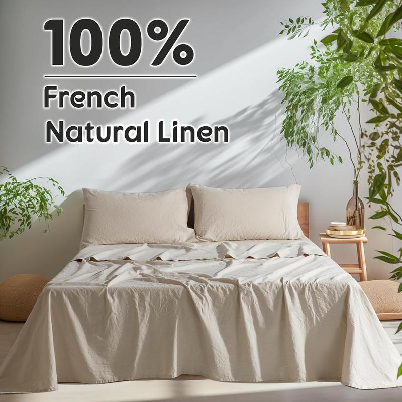 OEKO-TEX® 100% European Flax Linen Bedset